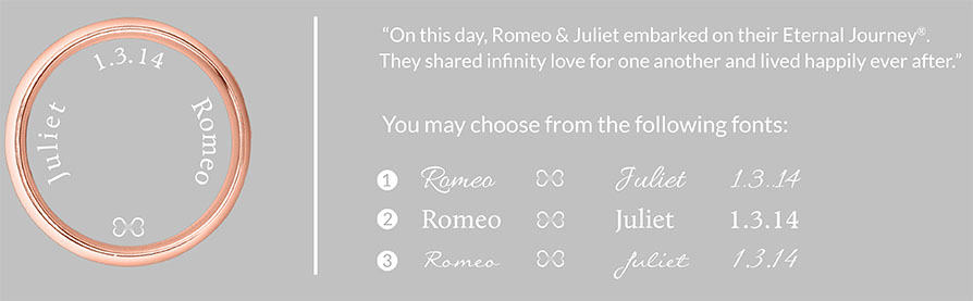 You may choose from the following fonts: