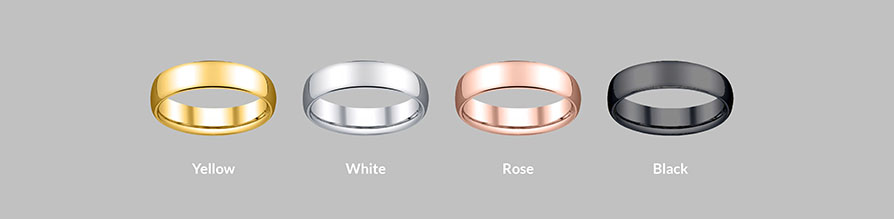 List of our Jewellery colours