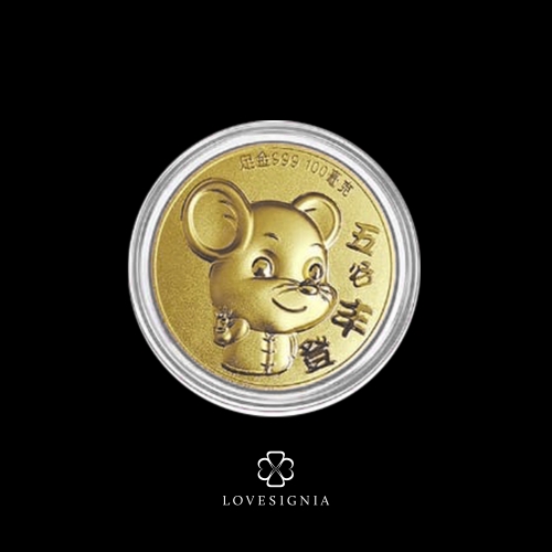 Fortune Rat Ornament 0.1g