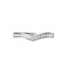 Signature Stack Diamond White Gold Ring
