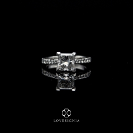 Solitaire Ring Setting Princess