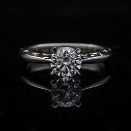 Solitaire Ring Setting 1 | Craved Details