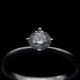 Solitaire Ring Setting 18 | Taper Domed Band