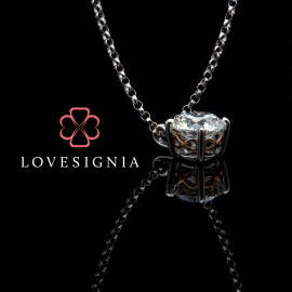 SALE! Signature Solitaire Pendant 1ct