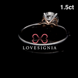 Eternal Journey®  Engagement Ring 1.5ct | Tailor Your Insignia®  | Your Initials or Motifs