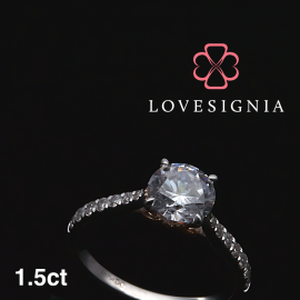 Eternal Journey® Engagement Ring 1.5ct | Signature Milgrain Heart Infinity