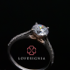 Eternal Journey® Engagement Ring 1ct | Signature Milgrain Heart Infinity