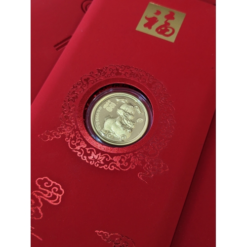 福兔 Fortune Rabbit Pure Gold Ornament 0.1g