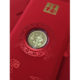 大吉福 Fortune Rabbit Pure Gold Ornament 0.1g