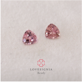 SALE! Peachy Pink Sapphire