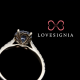 Signature Ring Setting 182515 Milgrain Hearts