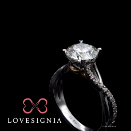 Signature Ring Setting 186976 Infinity Band