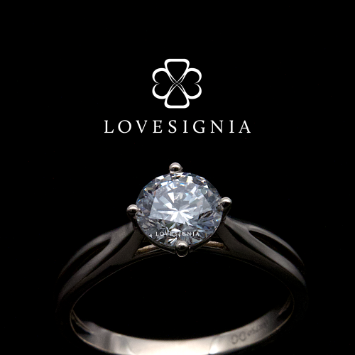 Solitaire Ring Setting 47 | 4 Prongs | Double Band