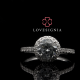 Signature Ring Setting 182513 Diamond Halo