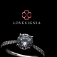 Featured Signature Ring Setting | 4 Prongs | Milgrain Heart | Iconic Motif | Pave Diamond Band