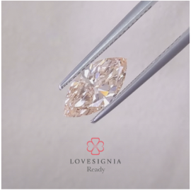 SALE! Dazzling Light Blush Marquise Diamond