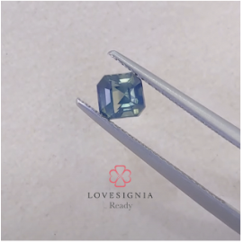 SALE! Teal Natural Sapphire