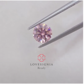 SALE! Rose Pink Moissanite