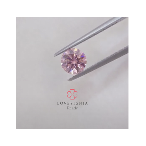 SALE! Rose Pink Moissanite
