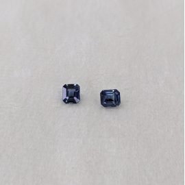 SALE! Steel Blue Pairing  Sapphire