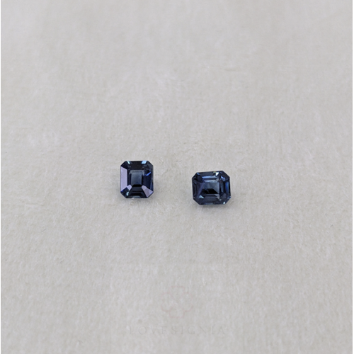 SALE! Steel Blue Pairing  Sapphire