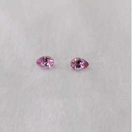 SALE! Soft Pastel Pink Pairing Sapphire