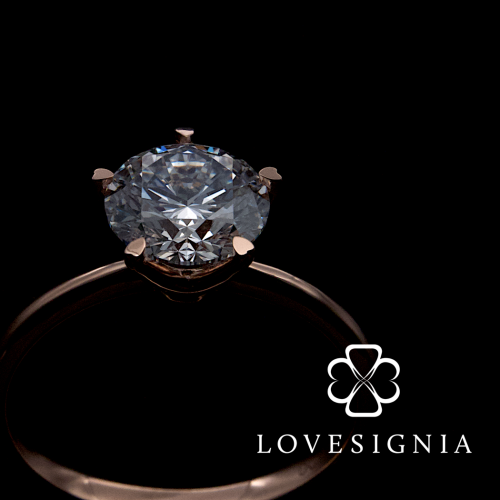 Solitaire Ring Setting 58 | 5 Prongs Taper Band